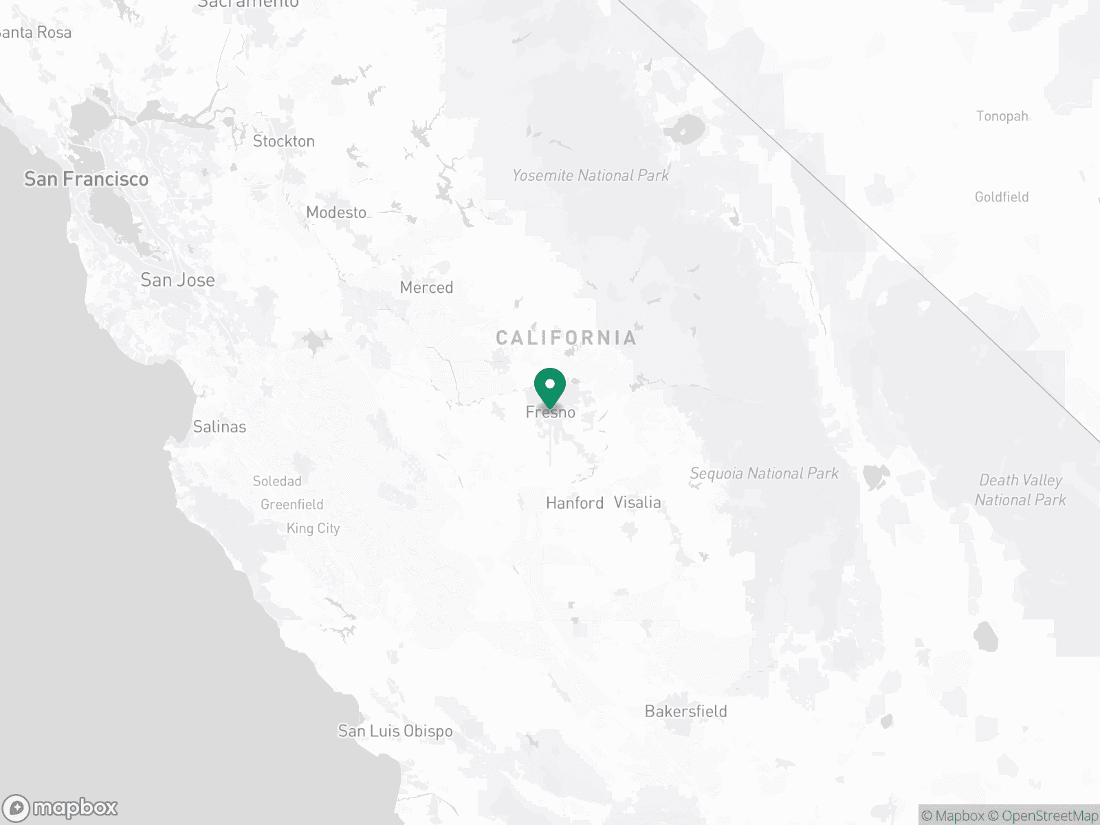 Practice Location Map