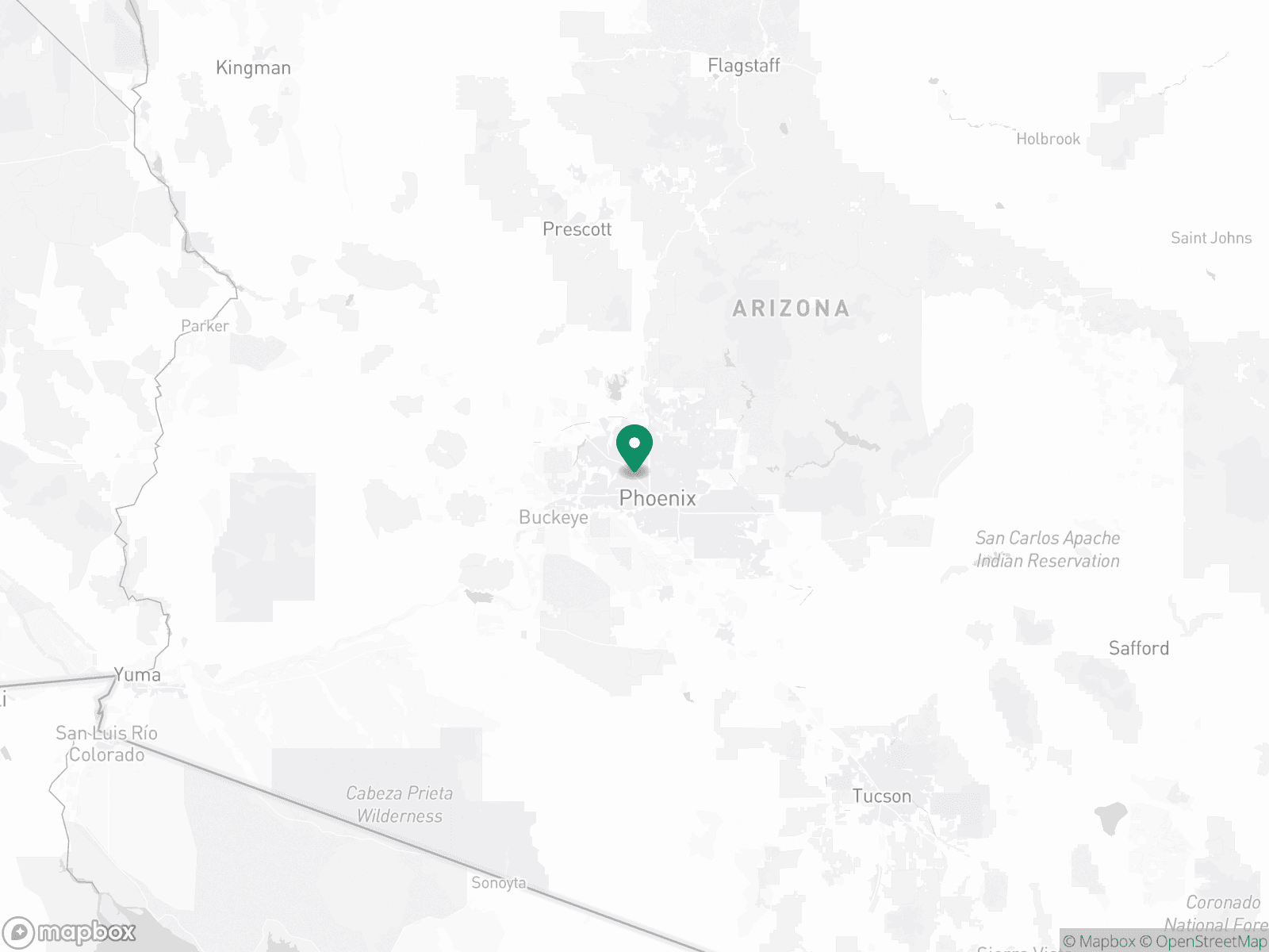 Practice Location Map