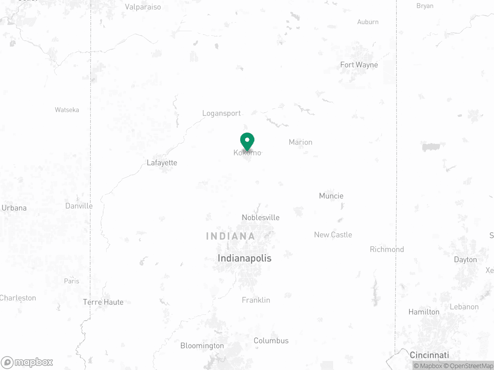 Practice Location Map
