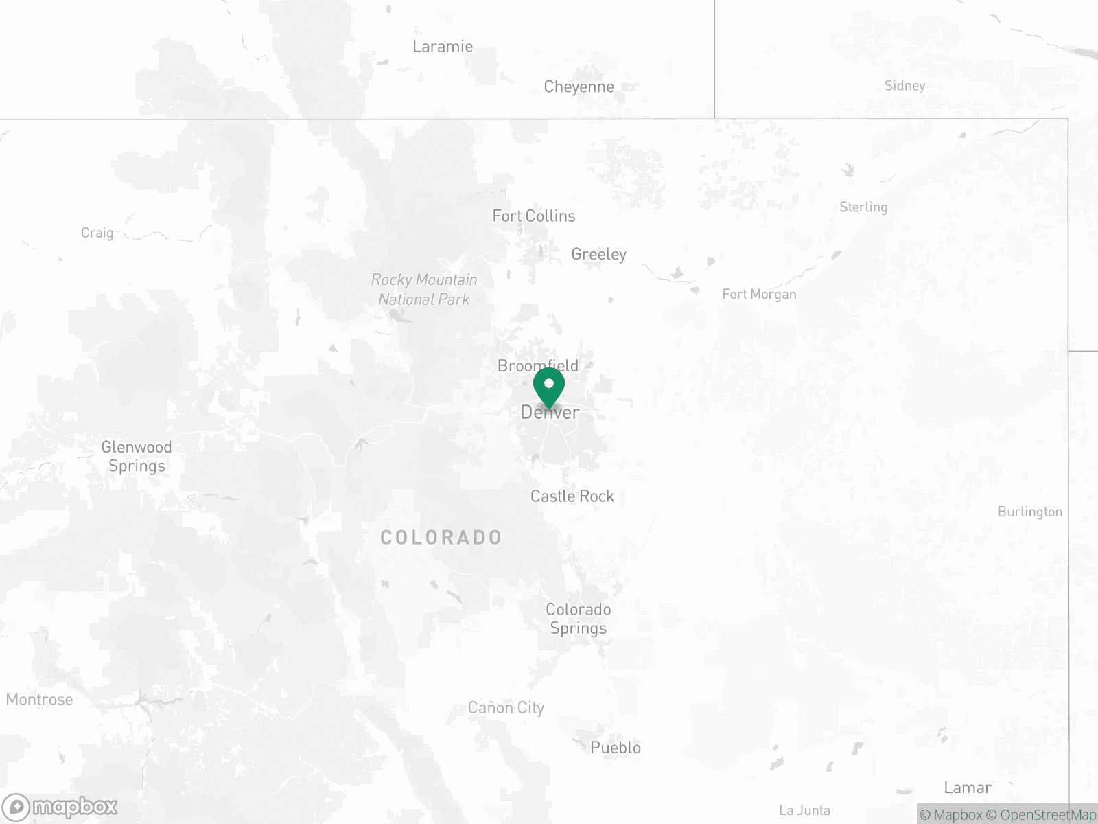 Practice Location Map