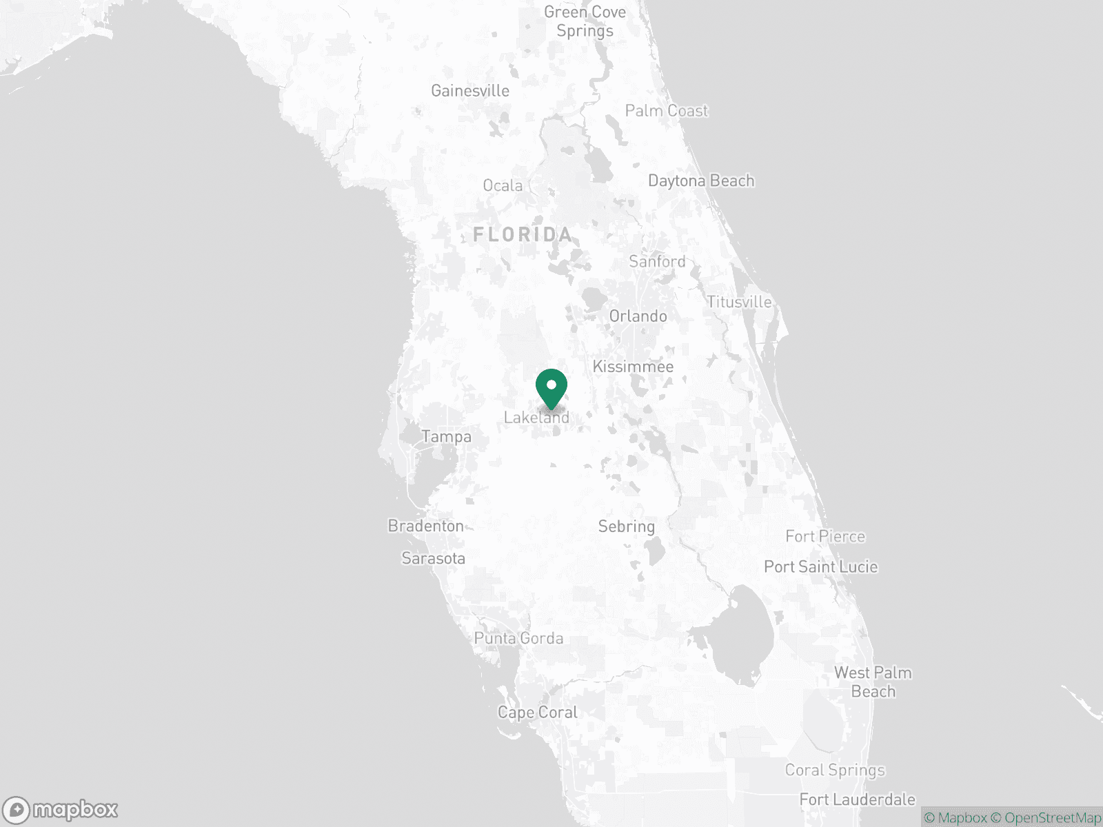 Practice Location Map