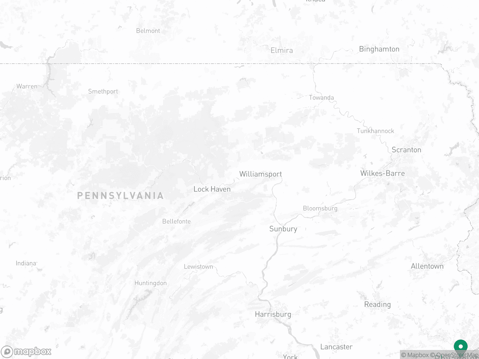 Practice Location Map