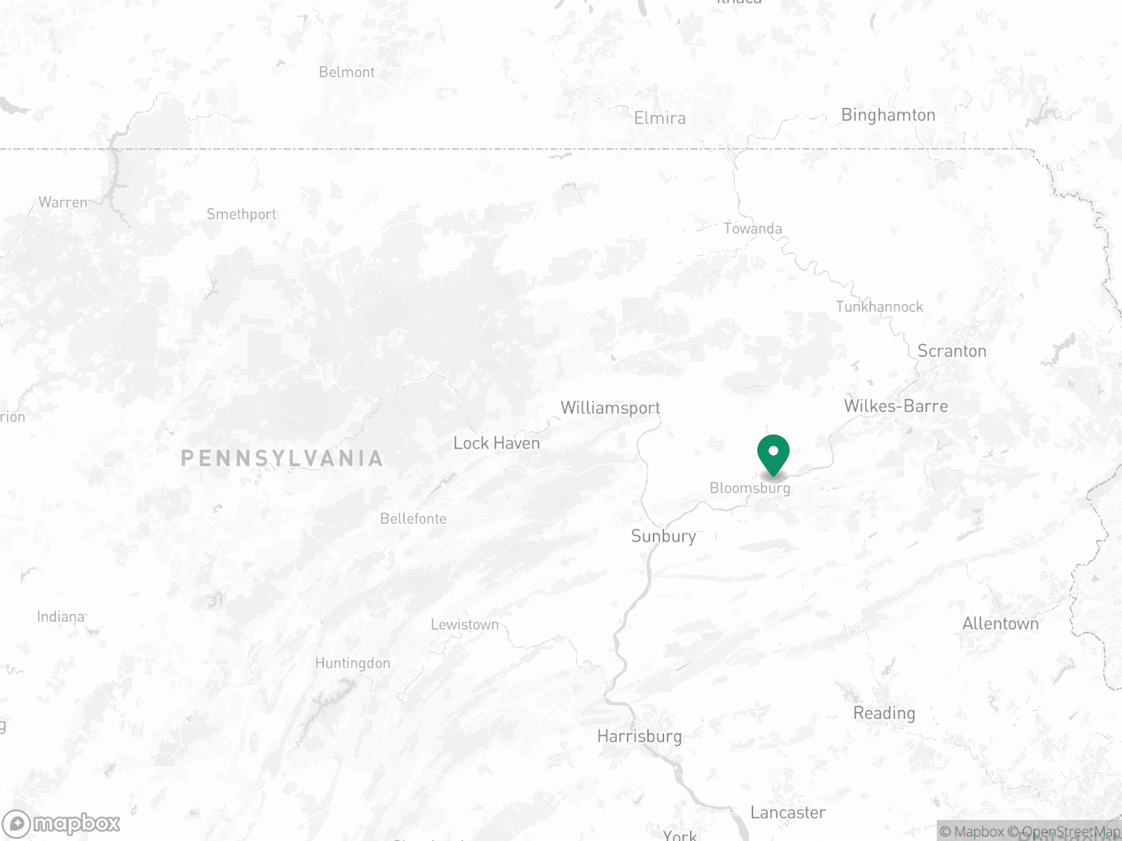 Practice Location Map