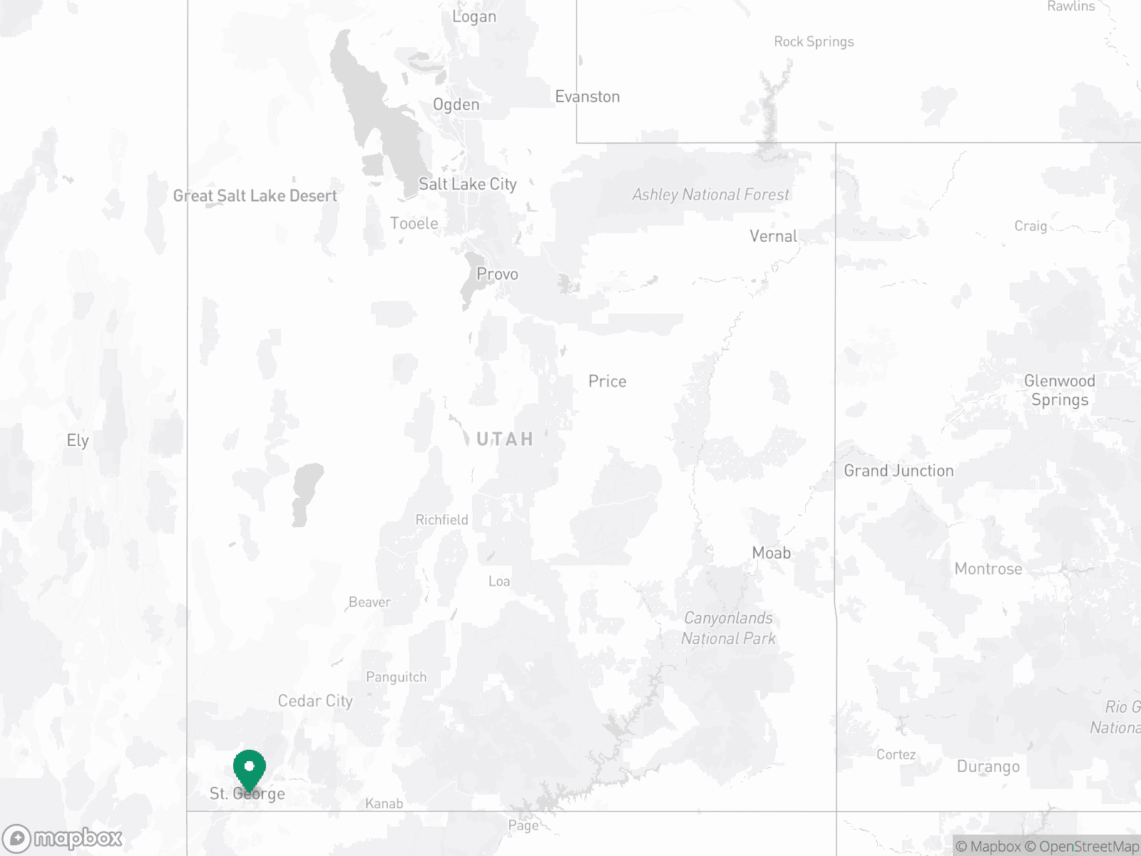 Practice Location Map