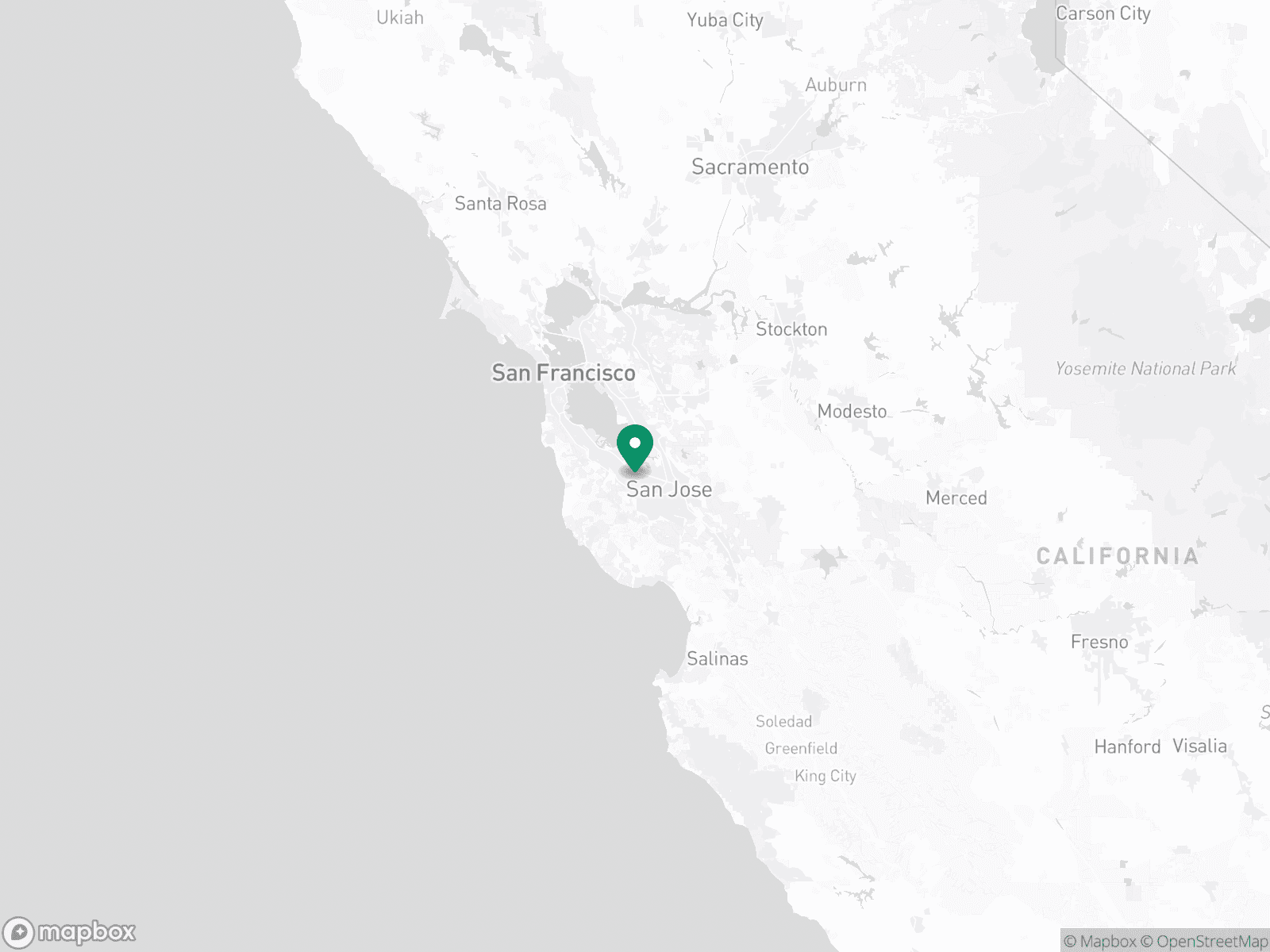 Practice Location Map