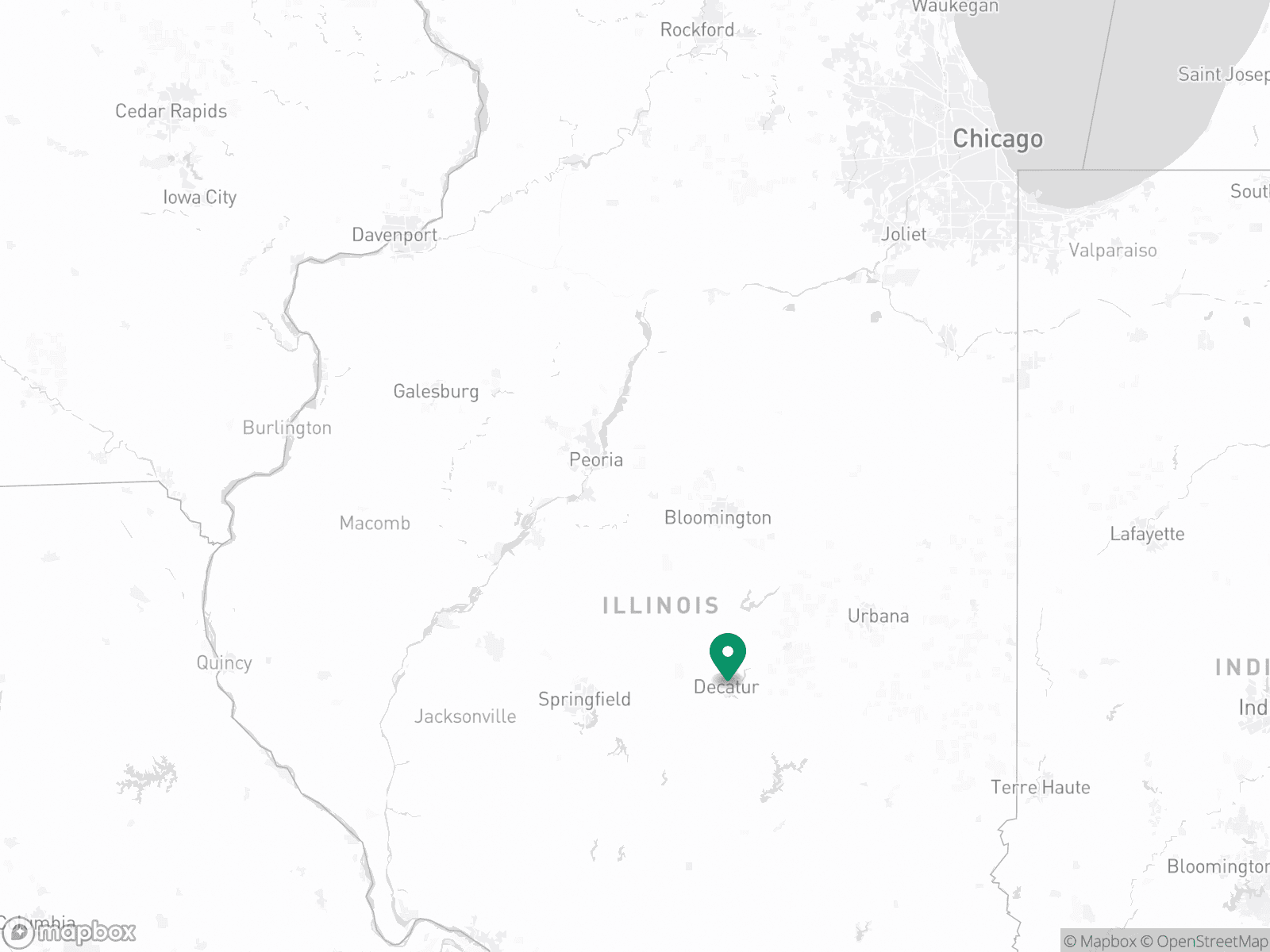 Practice Location Map