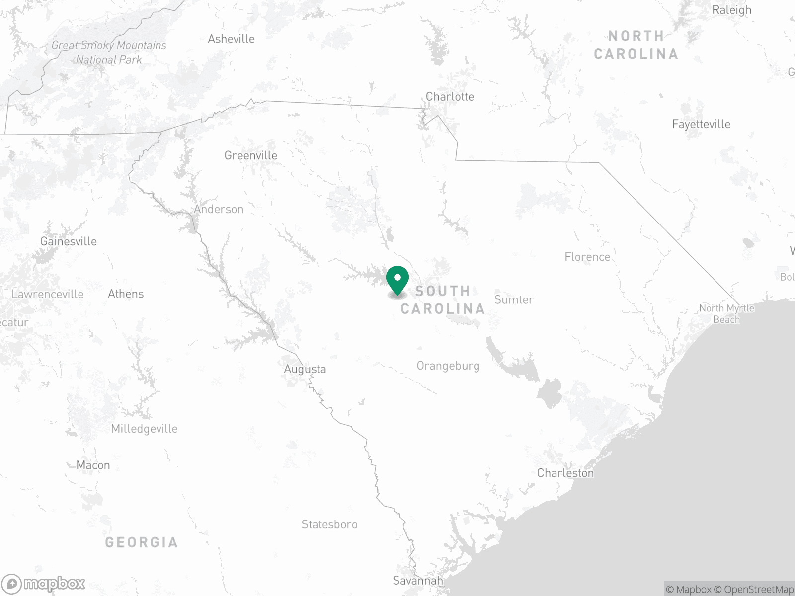 Practice Location Map