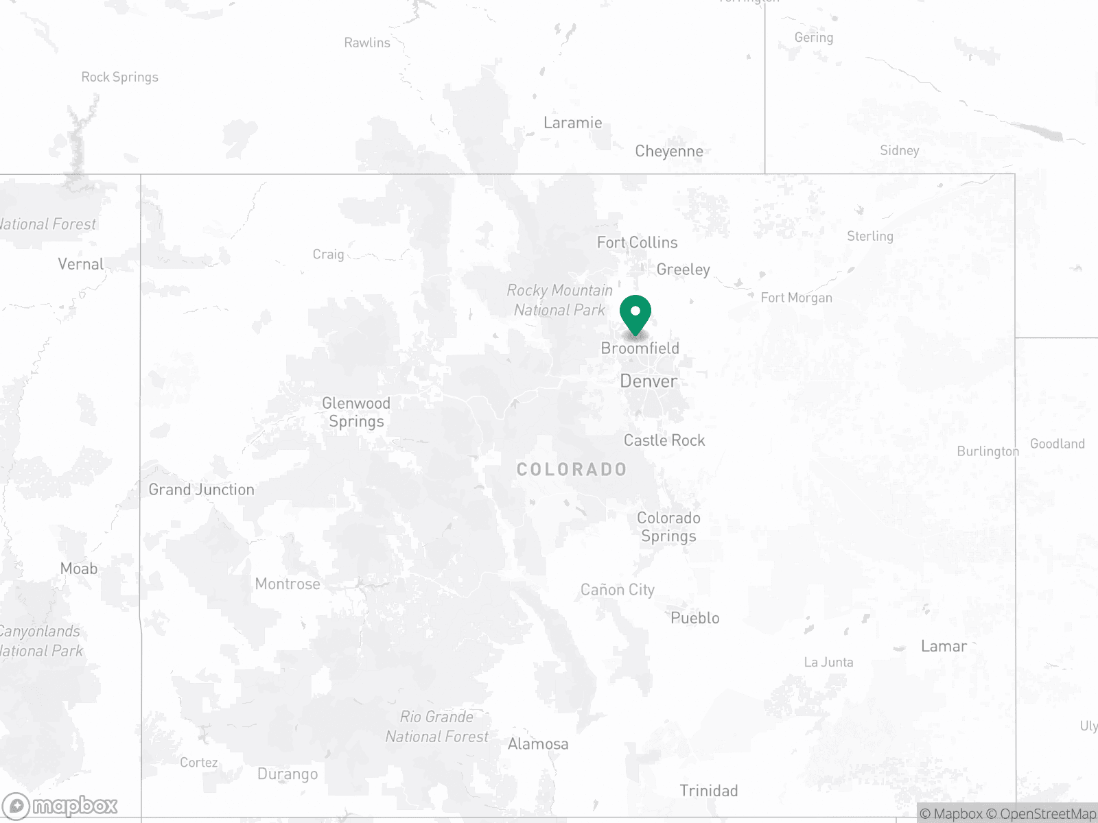 Practice Location Map