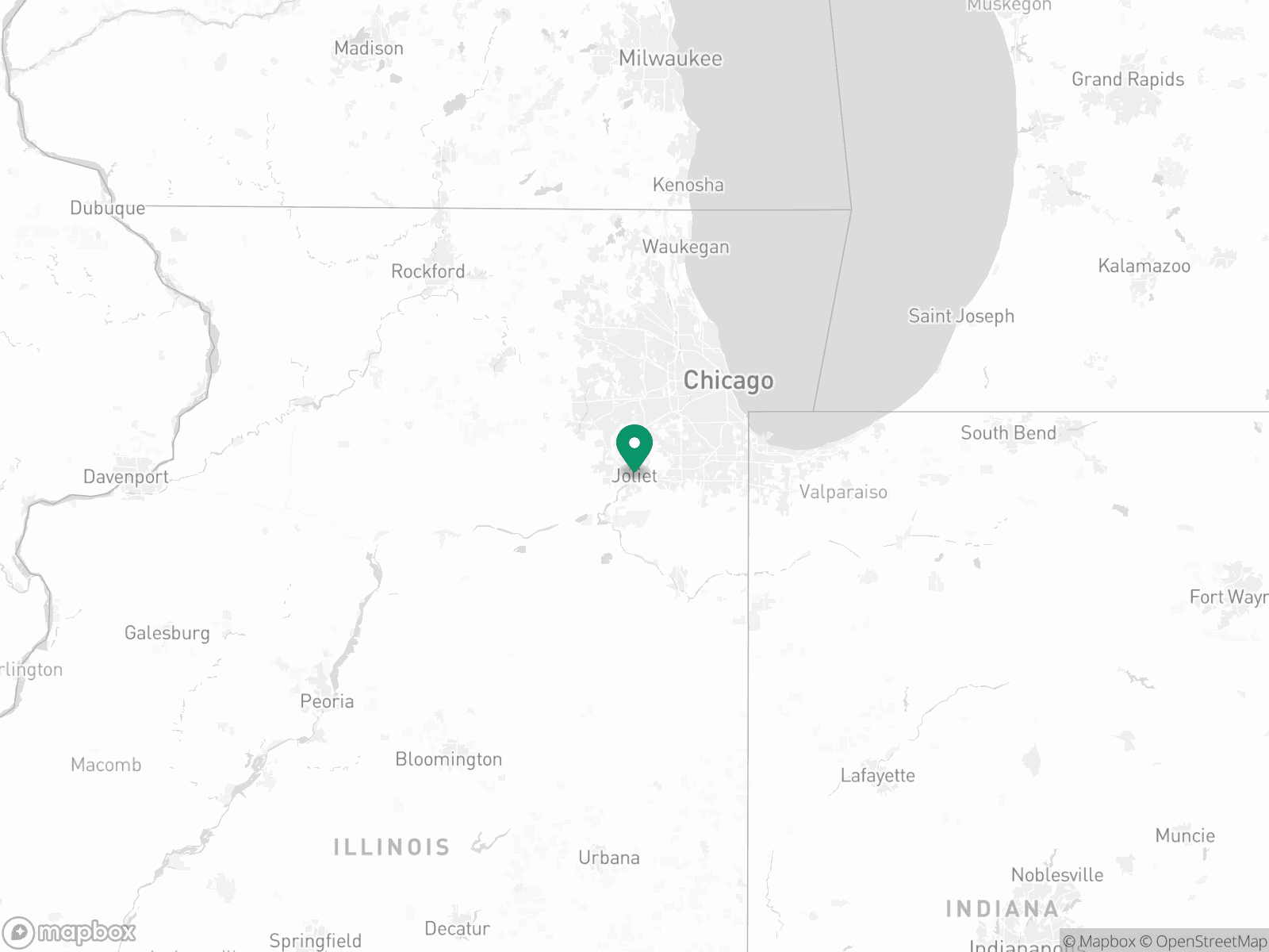 Practice Location Map
