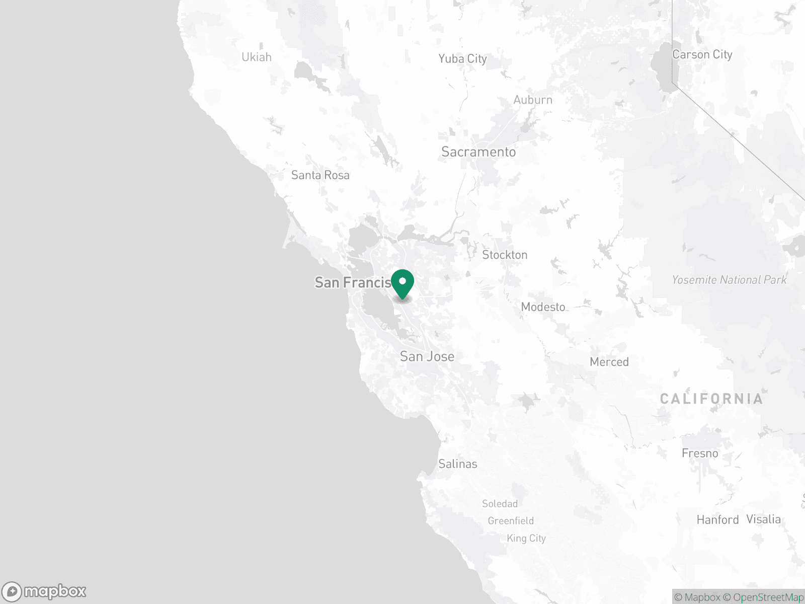 Practice Location Map