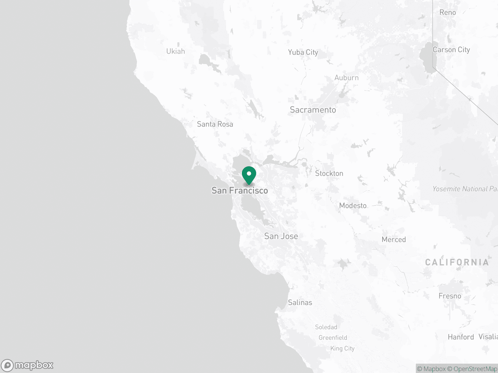 Practice Location Map