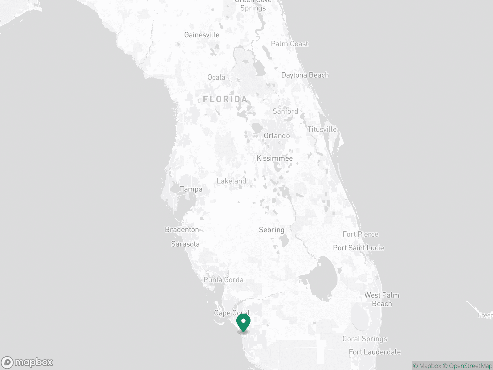 Practice Location Map