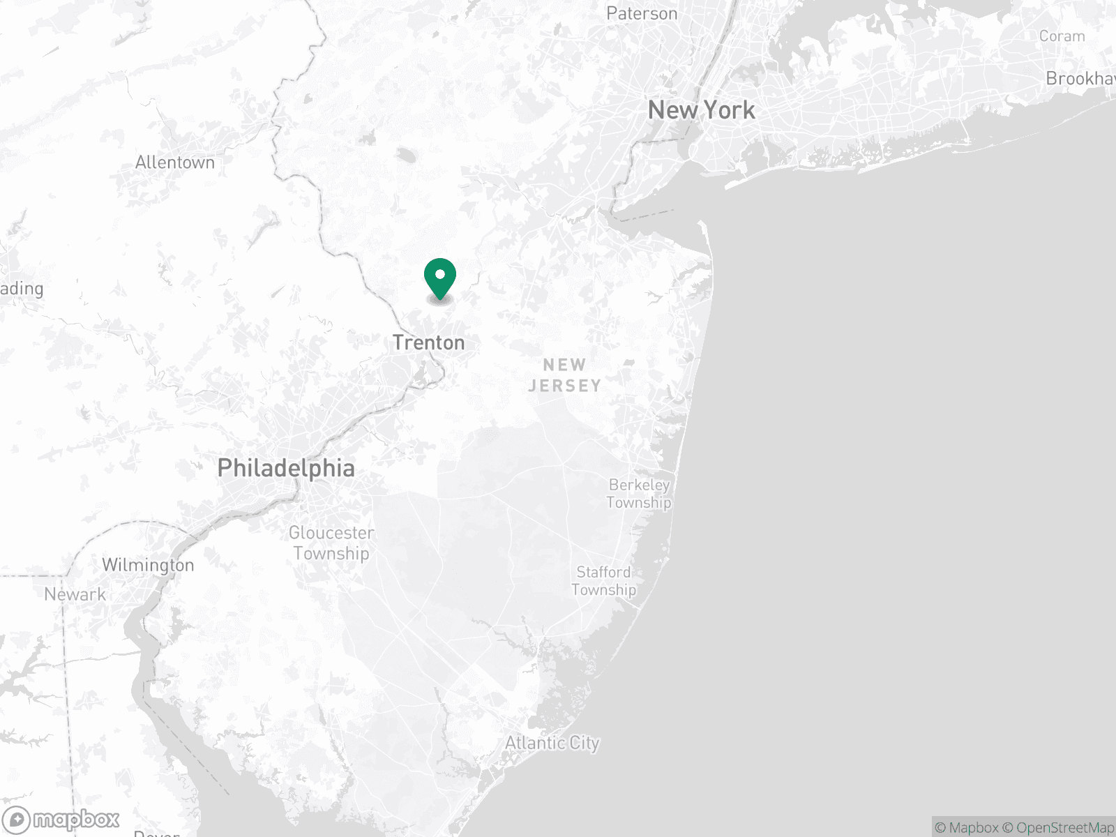 Practice Location Map