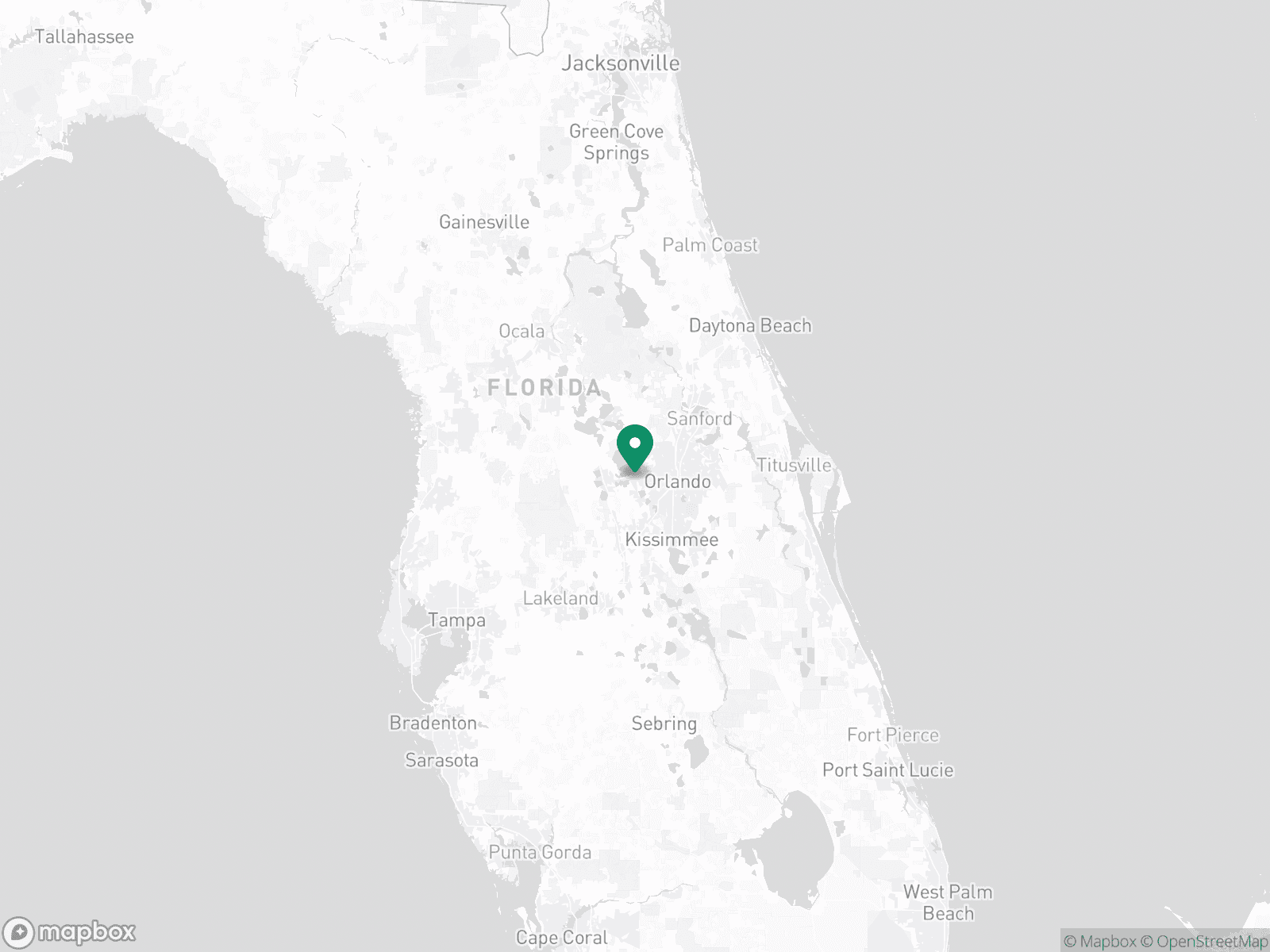 Practice Location Map