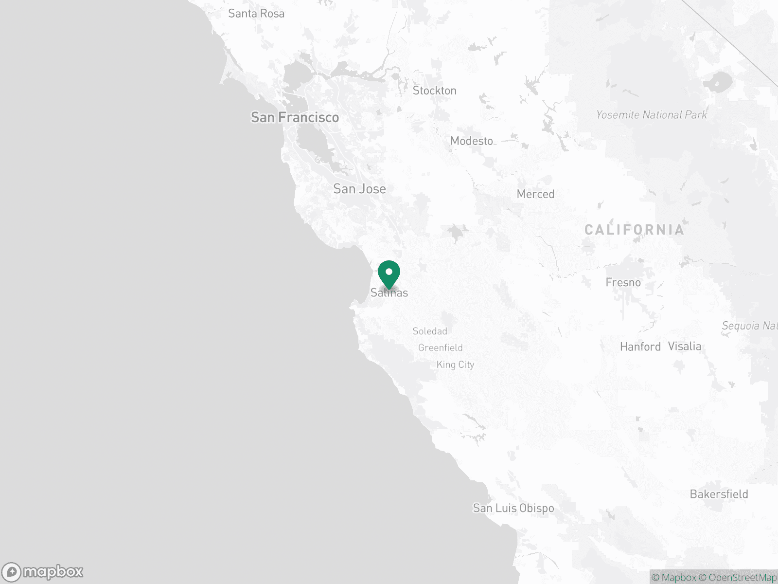 Practice Location Map