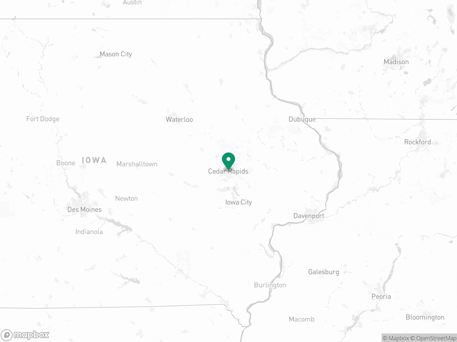 Practice Location Map