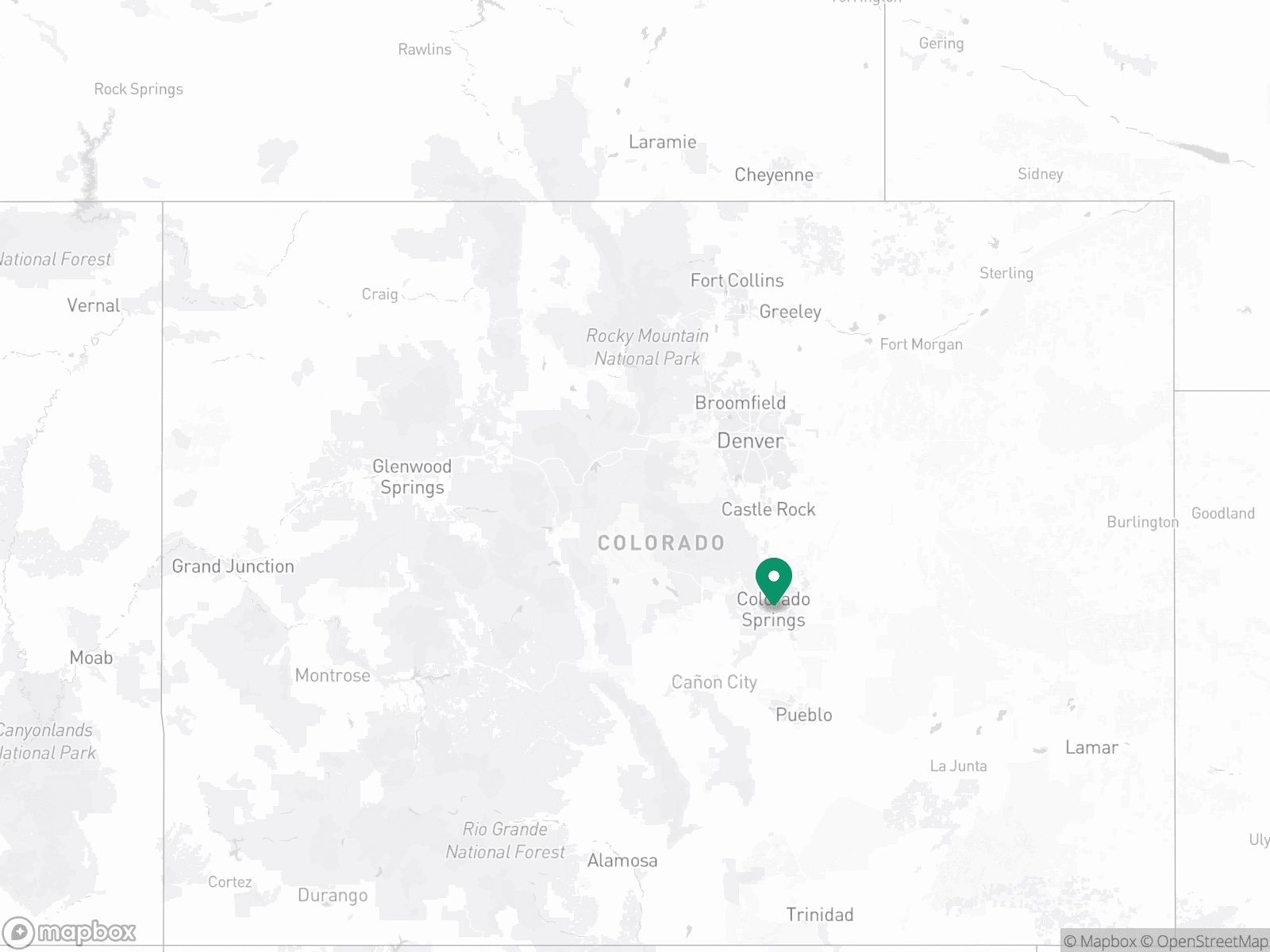 Practice Location Map