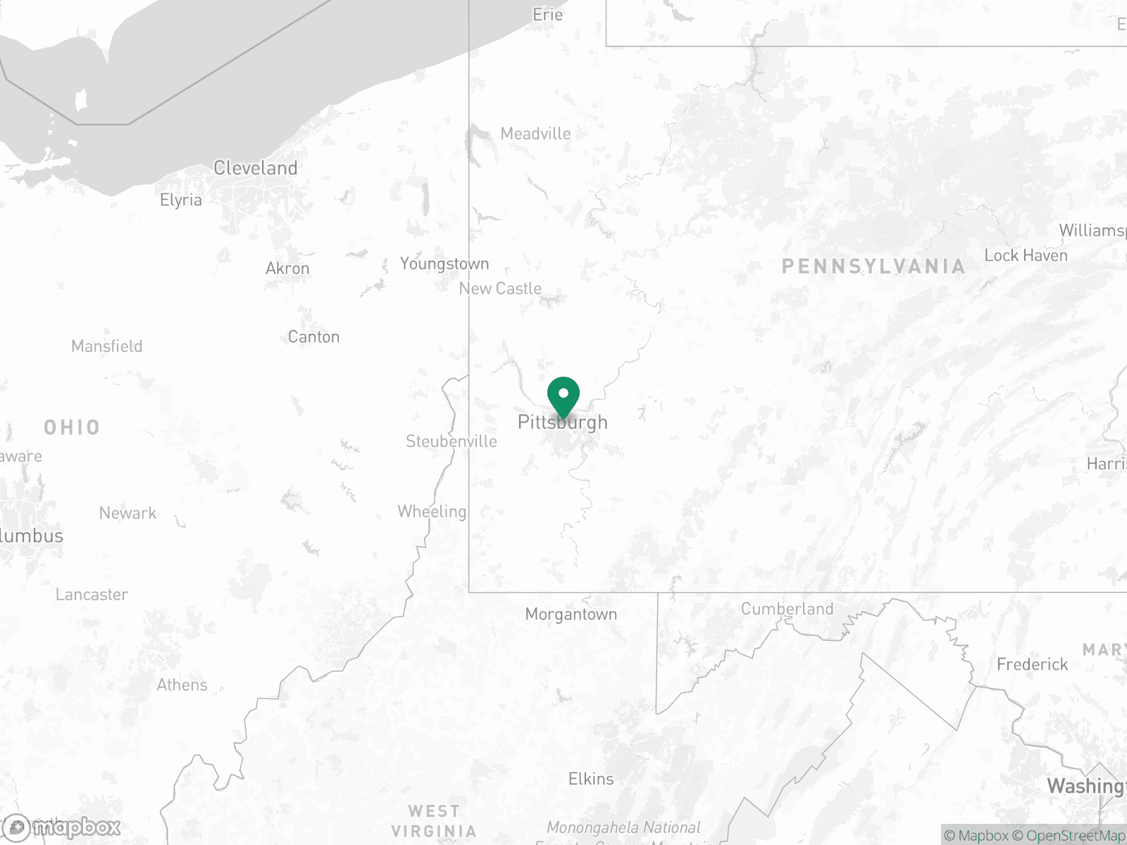 Practice Location Map