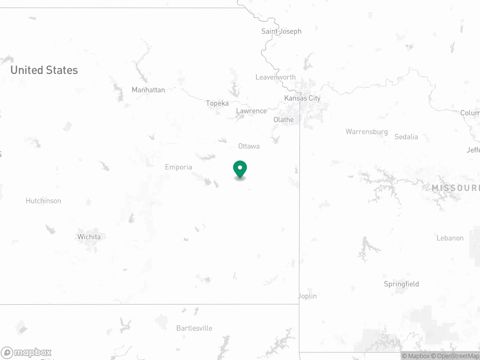 Practice Location Map