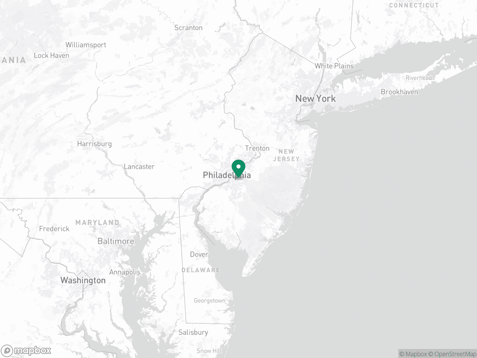 Practice Location Map
