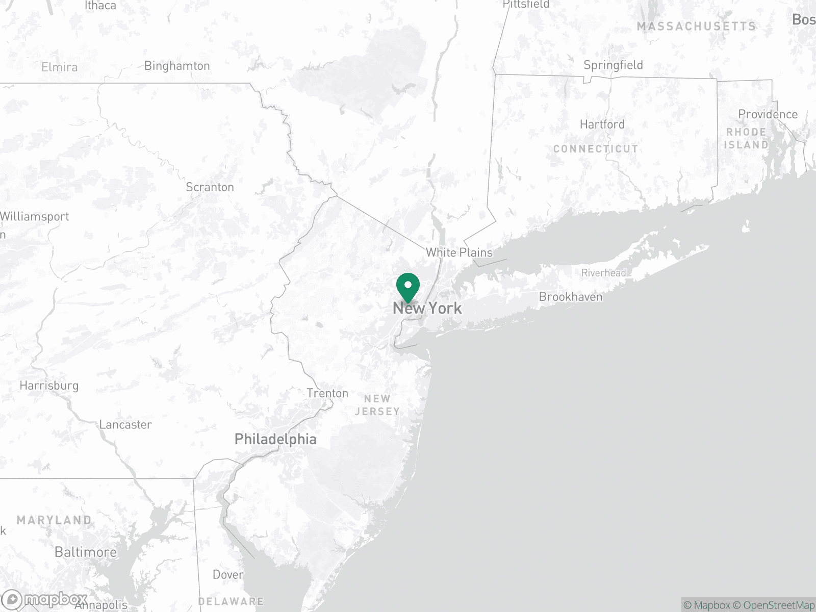 Practice Location Map