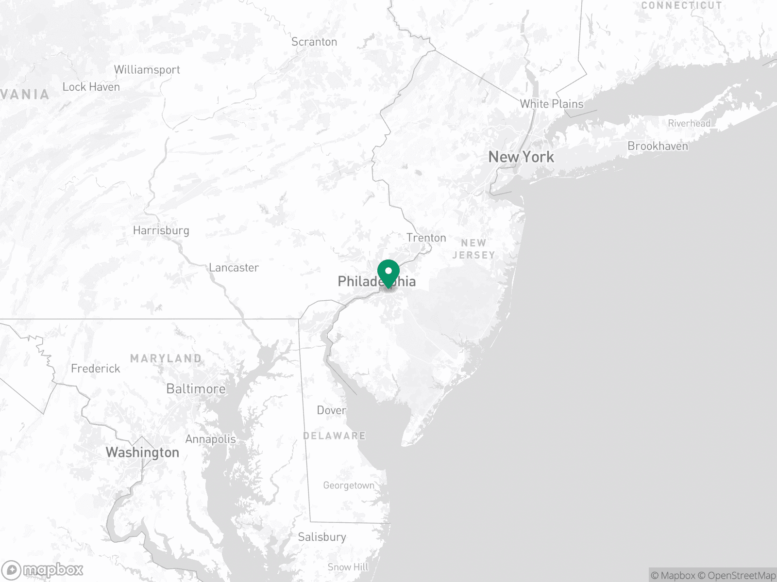 Practice Location Map