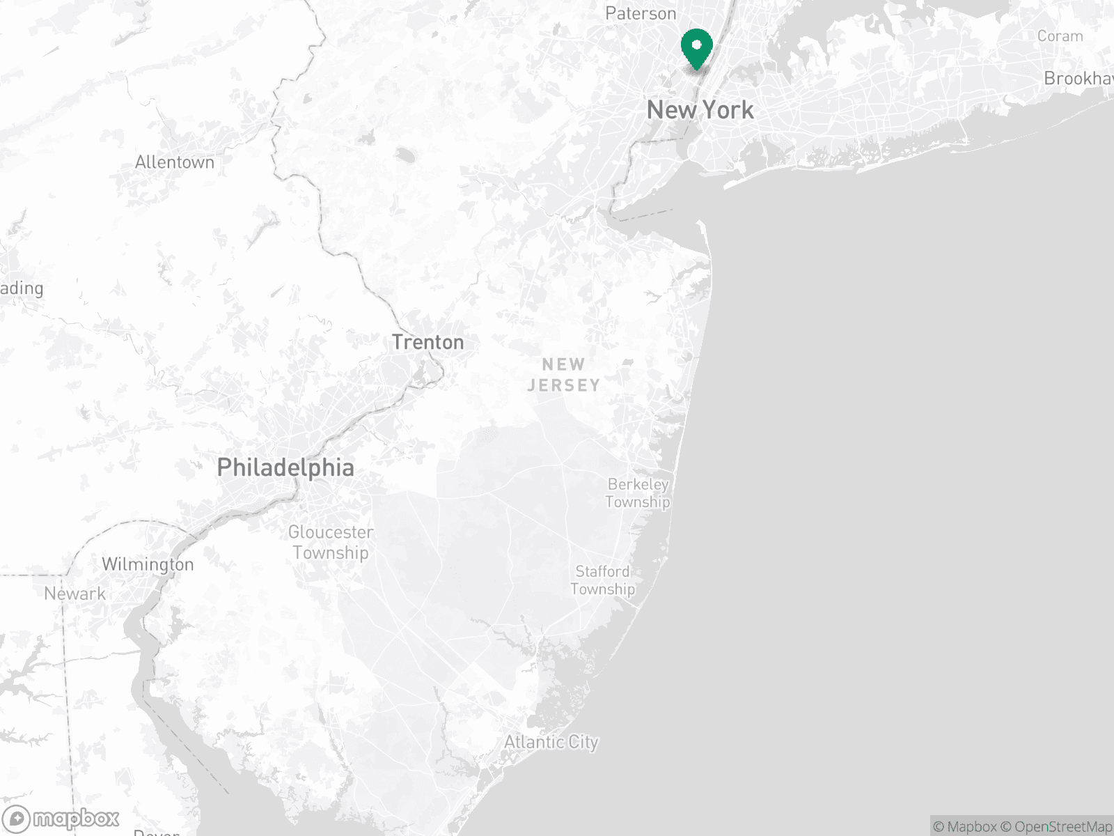 Practice Location Map