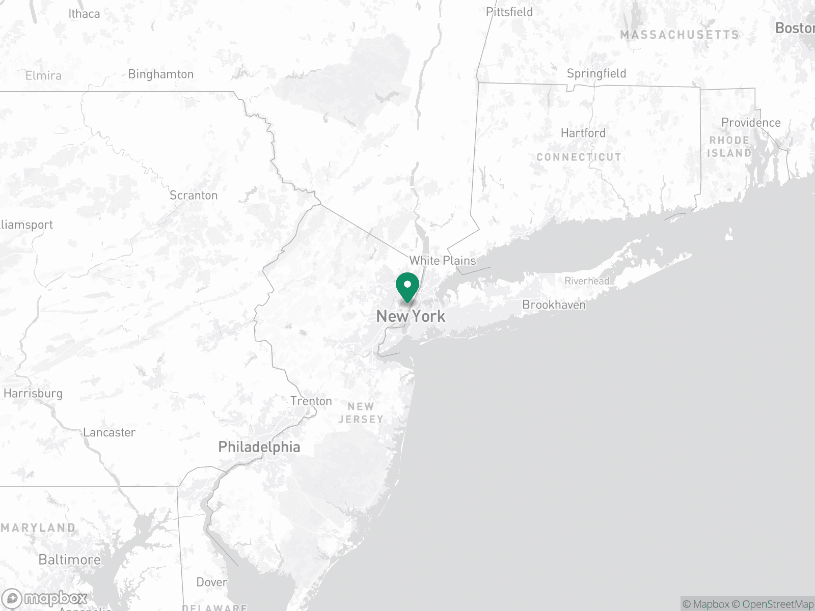 Practice Location Map
