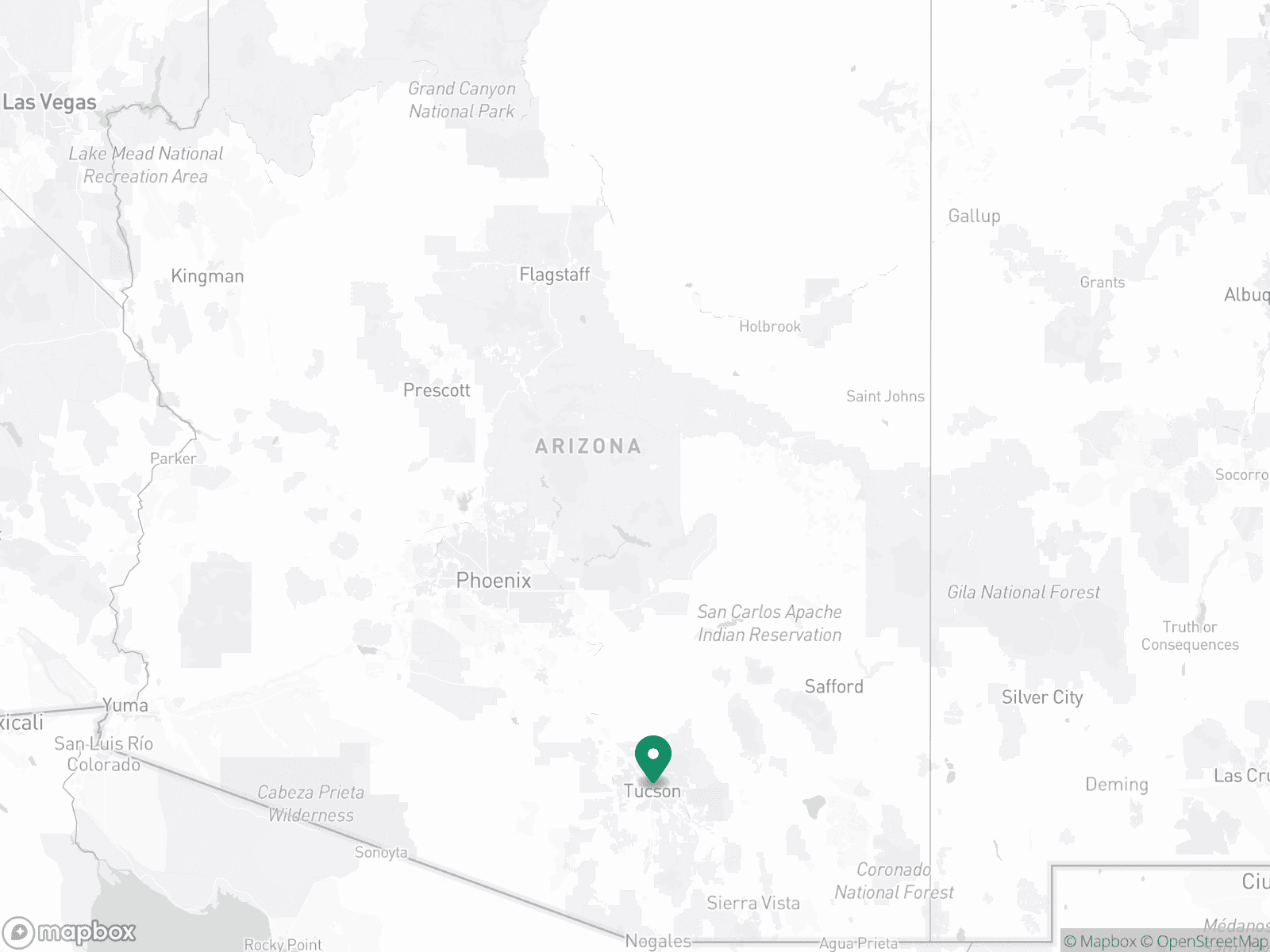 Practice Location Map