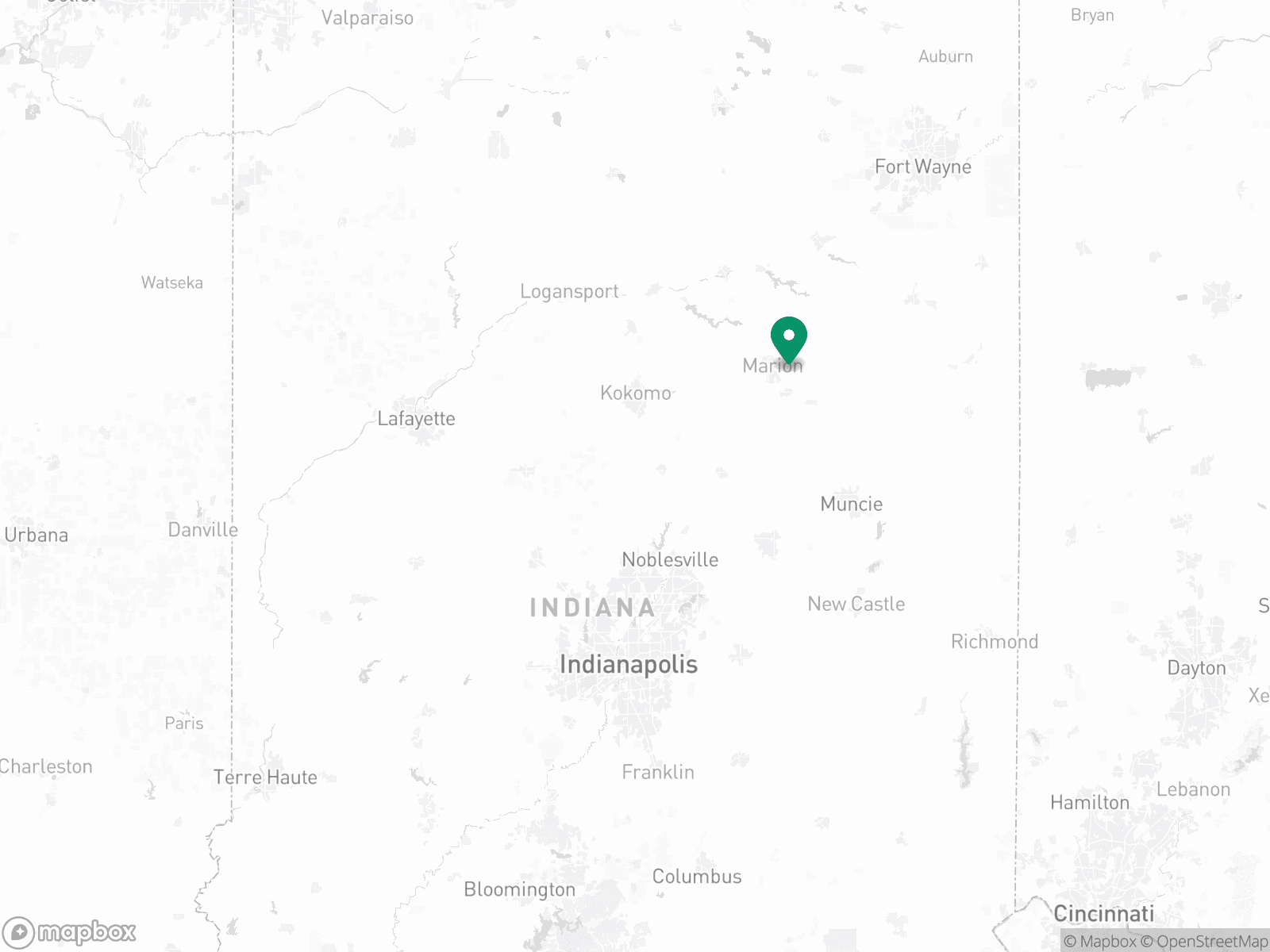 Practice Location Map