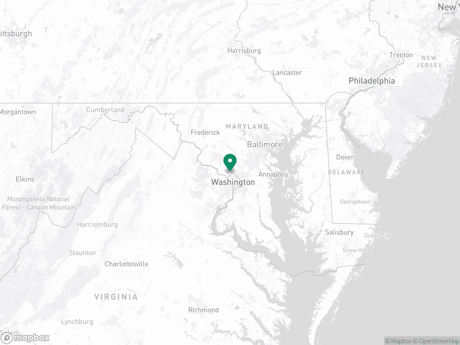 Practice Location Map