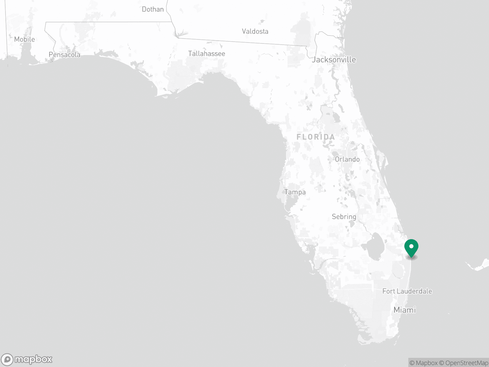 Practice Location Map