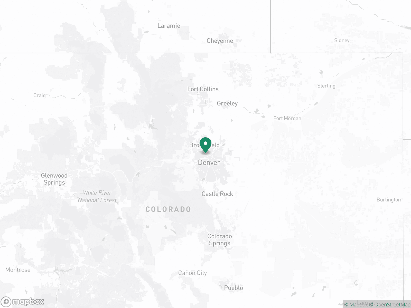Practice Location Map