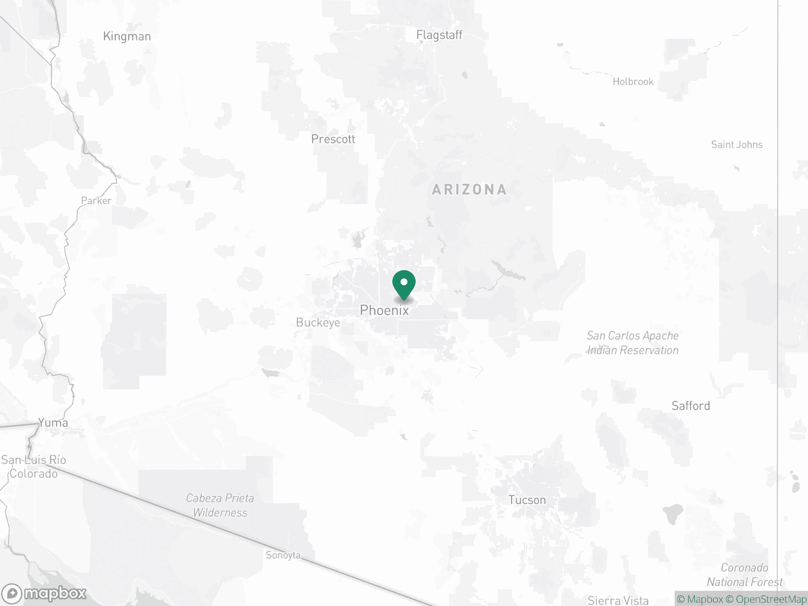 Practice Location Map