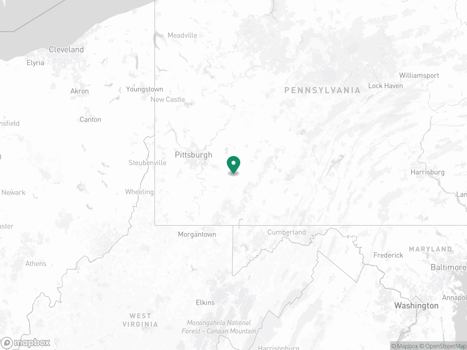 Practice Location Map