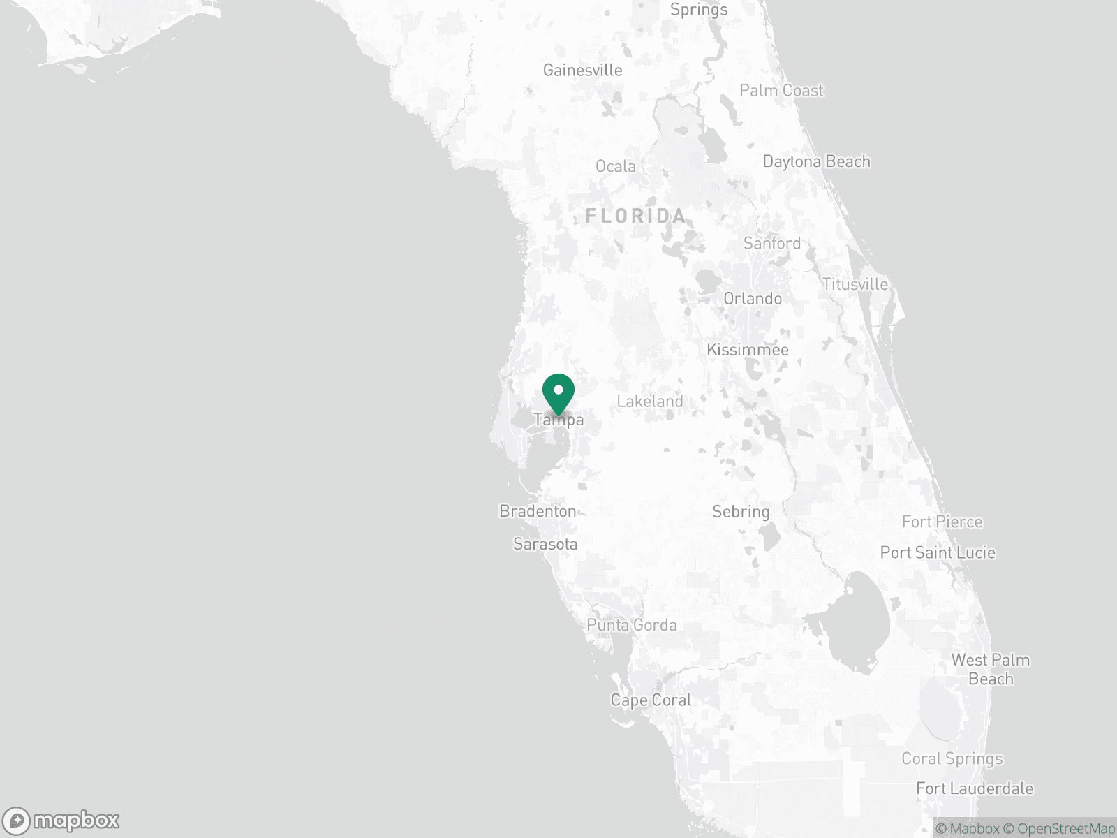 Practice Location Map