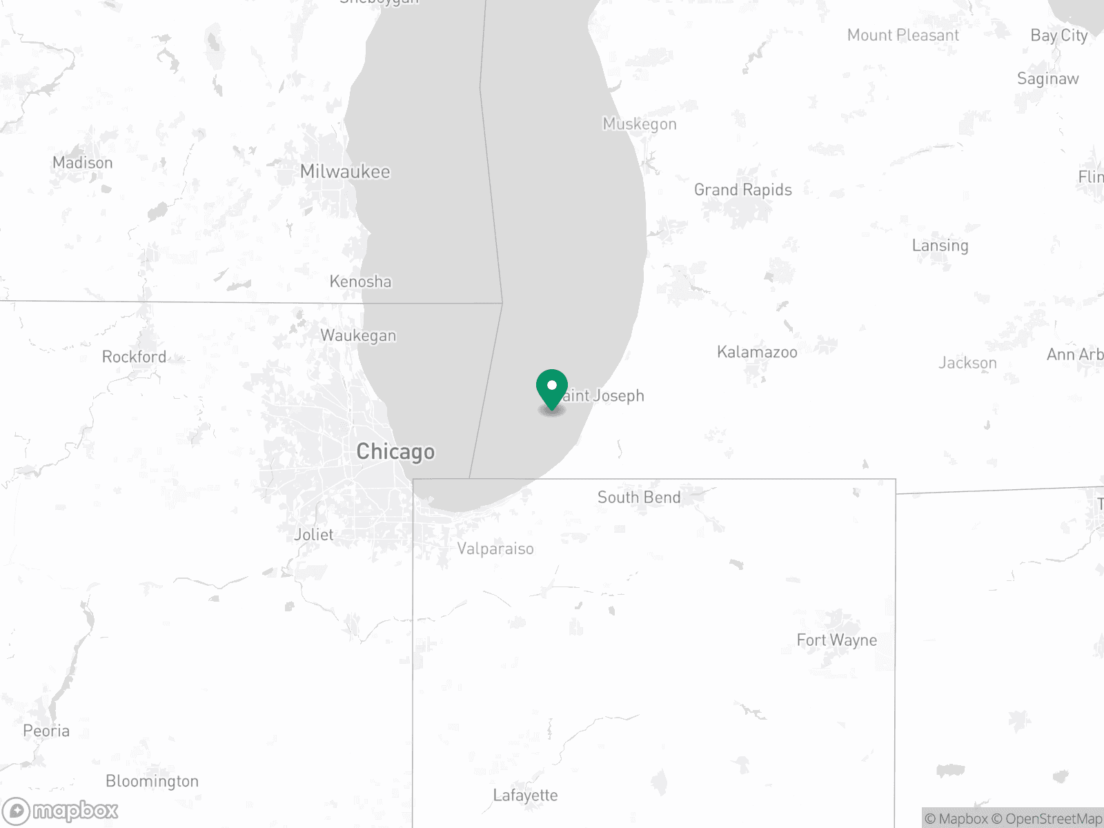 Practice Location Map
