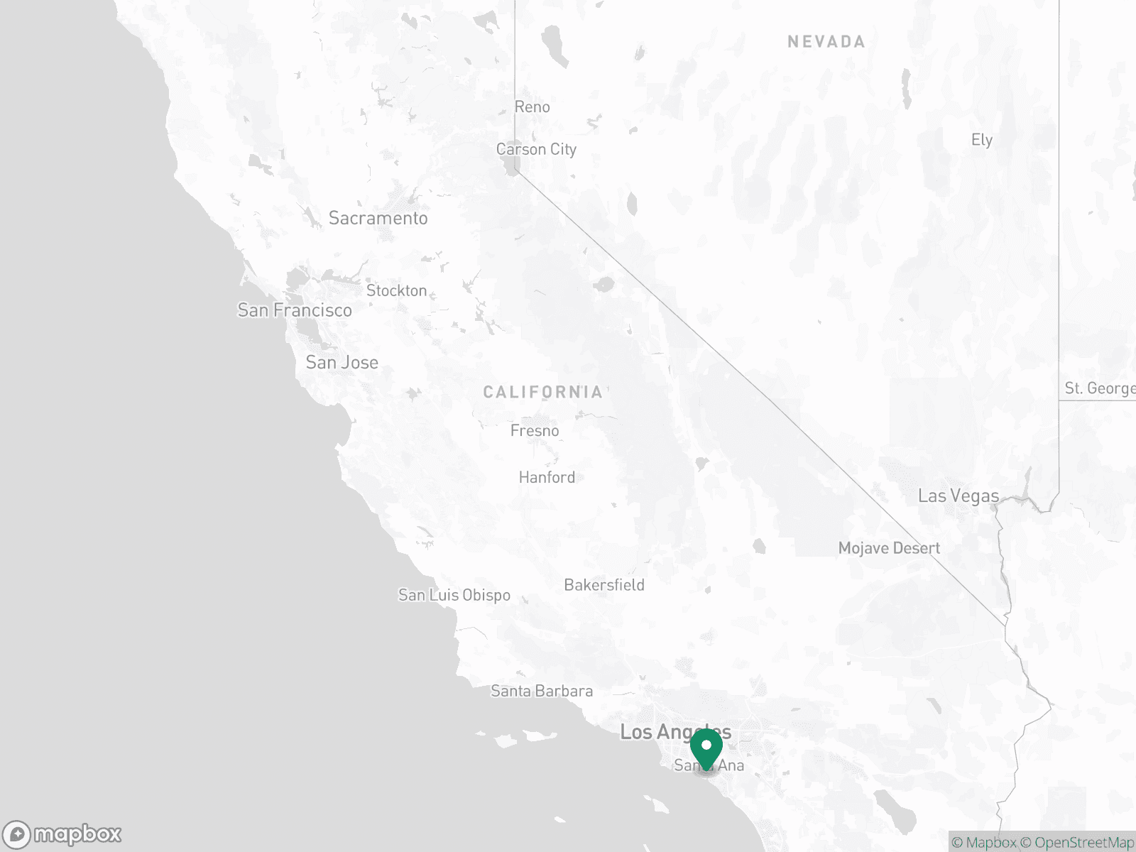 Practice Location Map