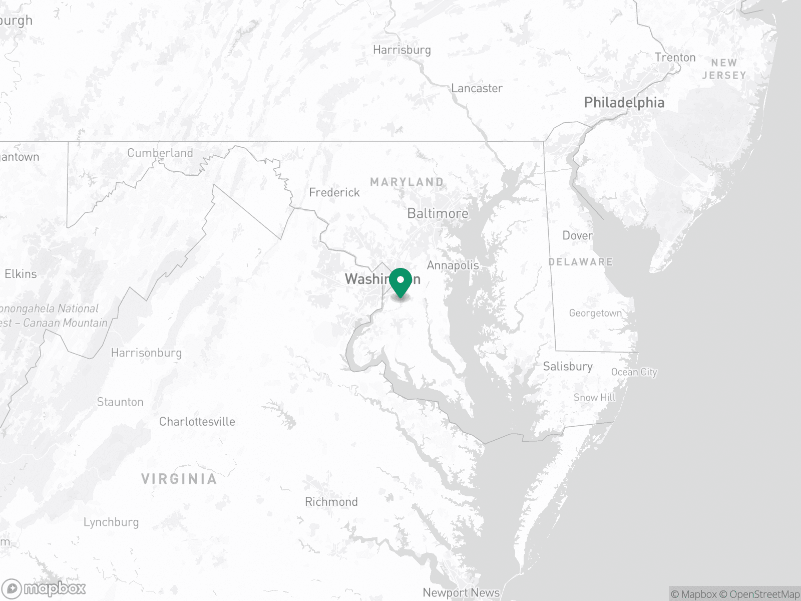 Practice Location Map