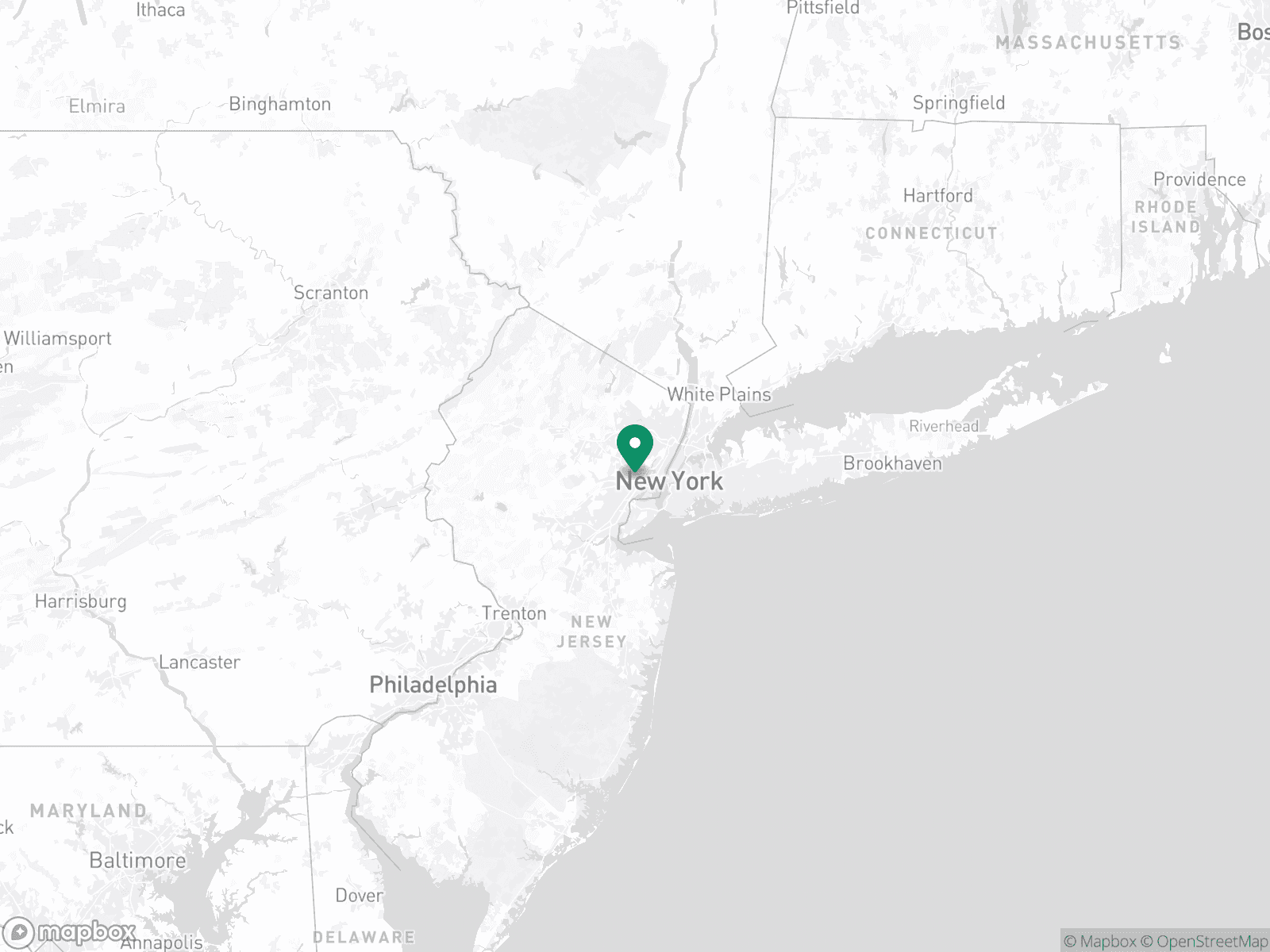 Practice Location Map