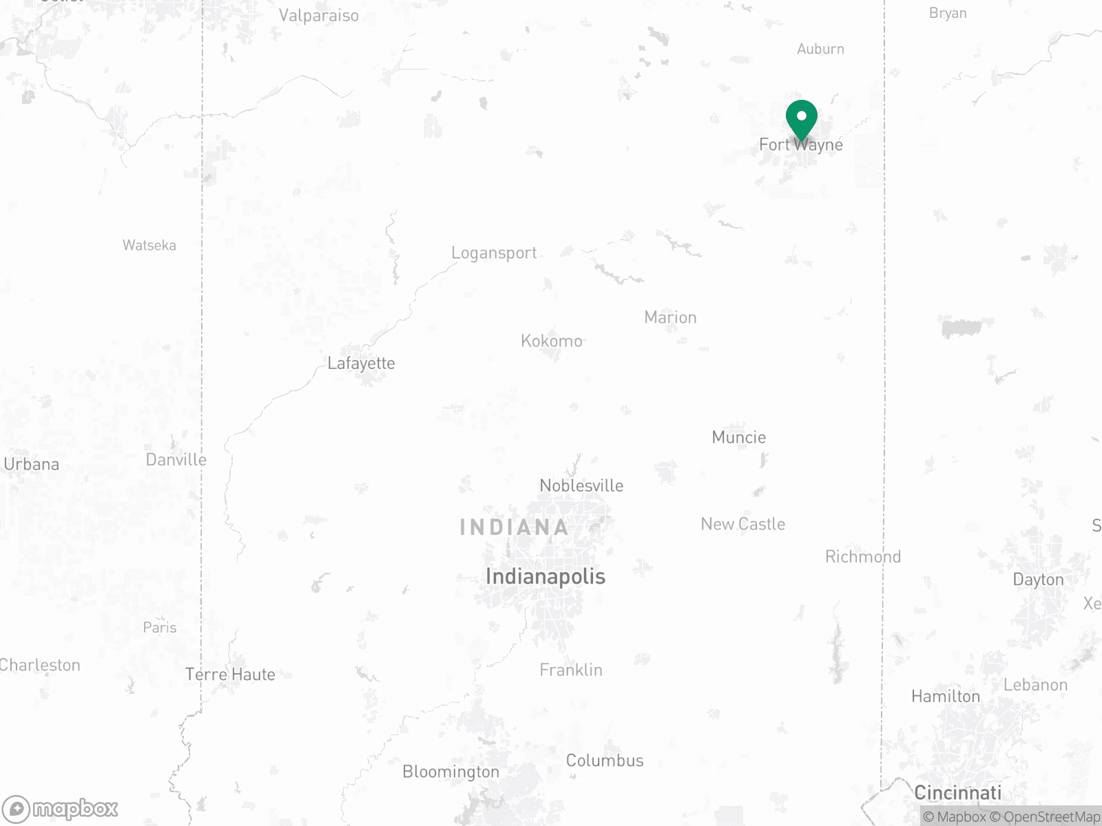 Practice Location Map
