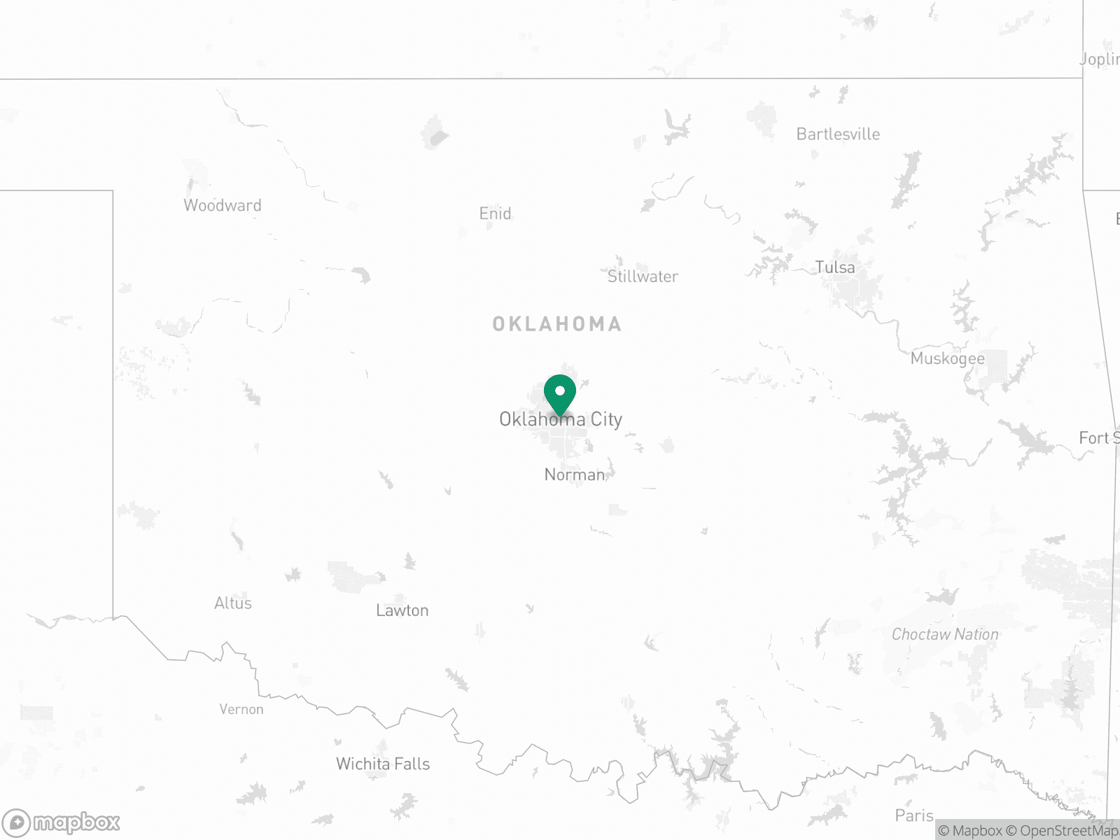 Practice Location Map