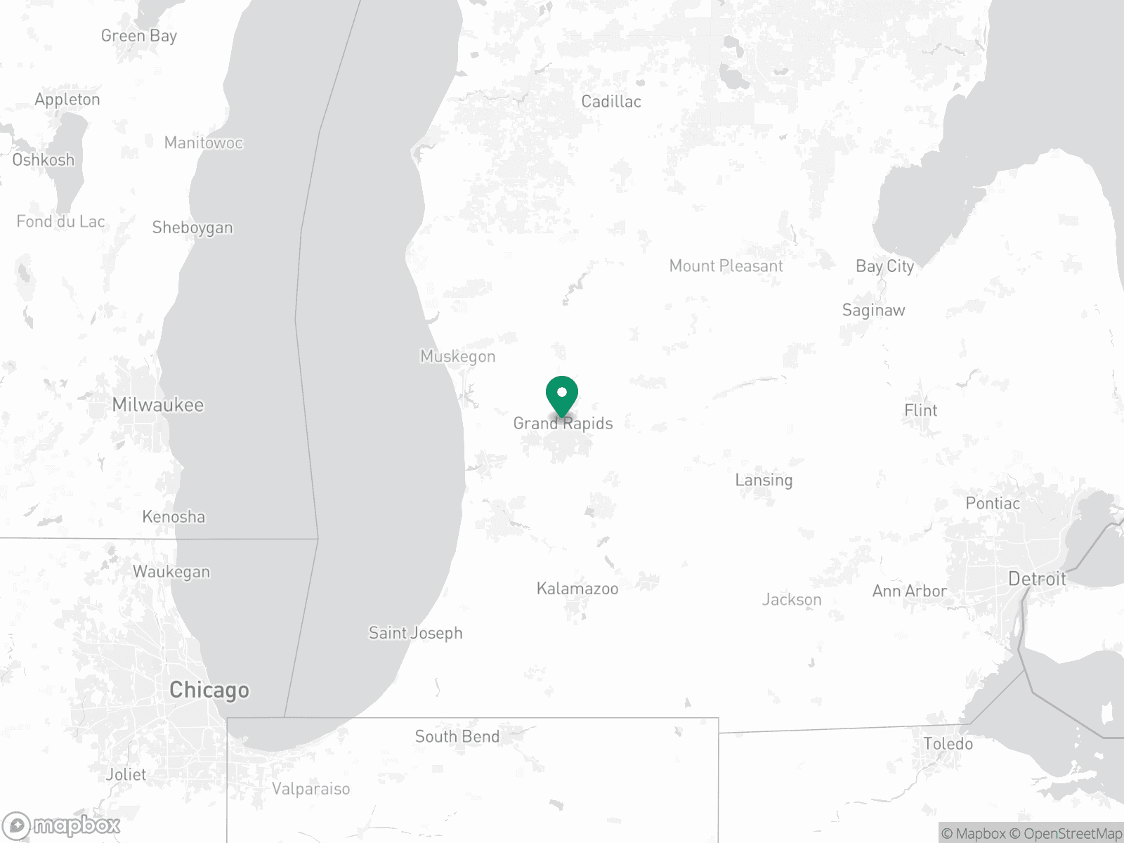 Practice Location Map