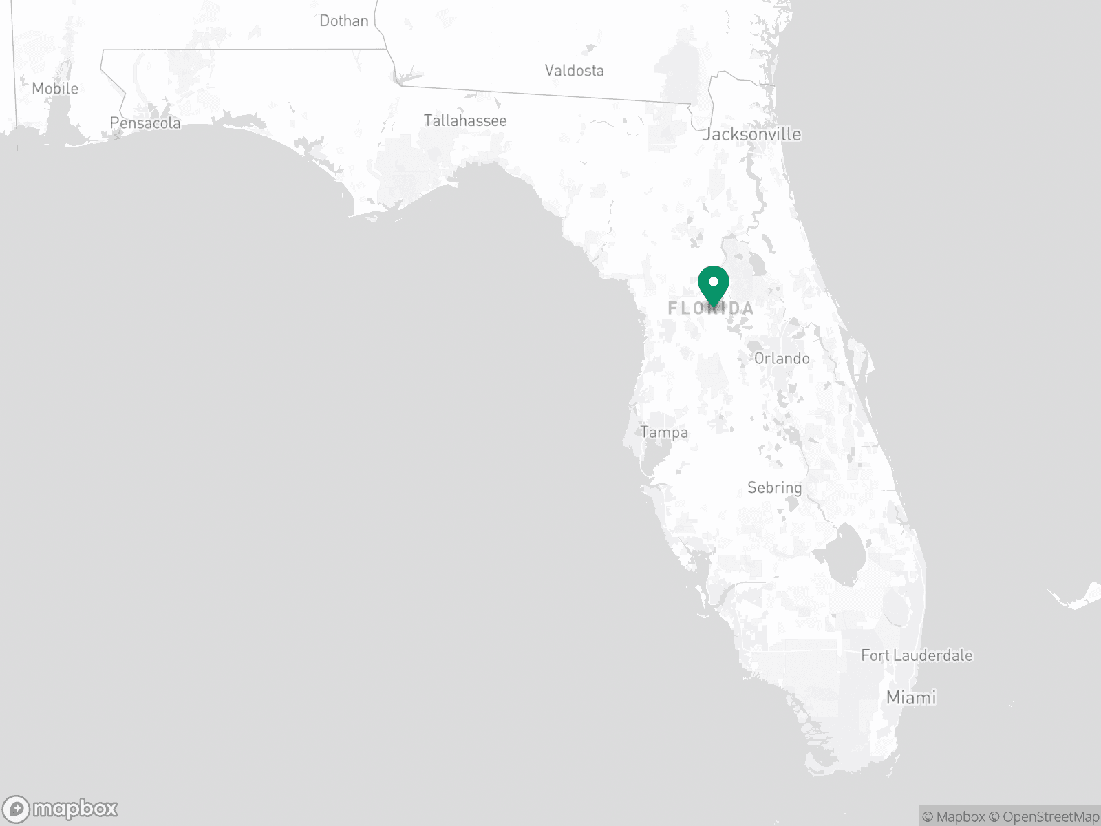 Practice Location Map