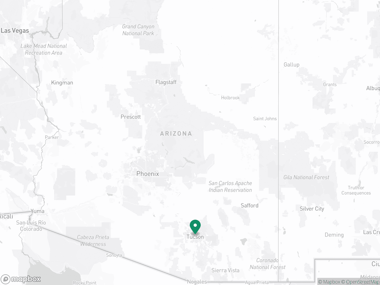 Practice Location Map