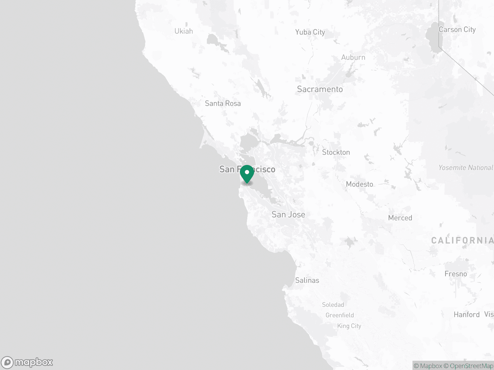 Practice Location Map