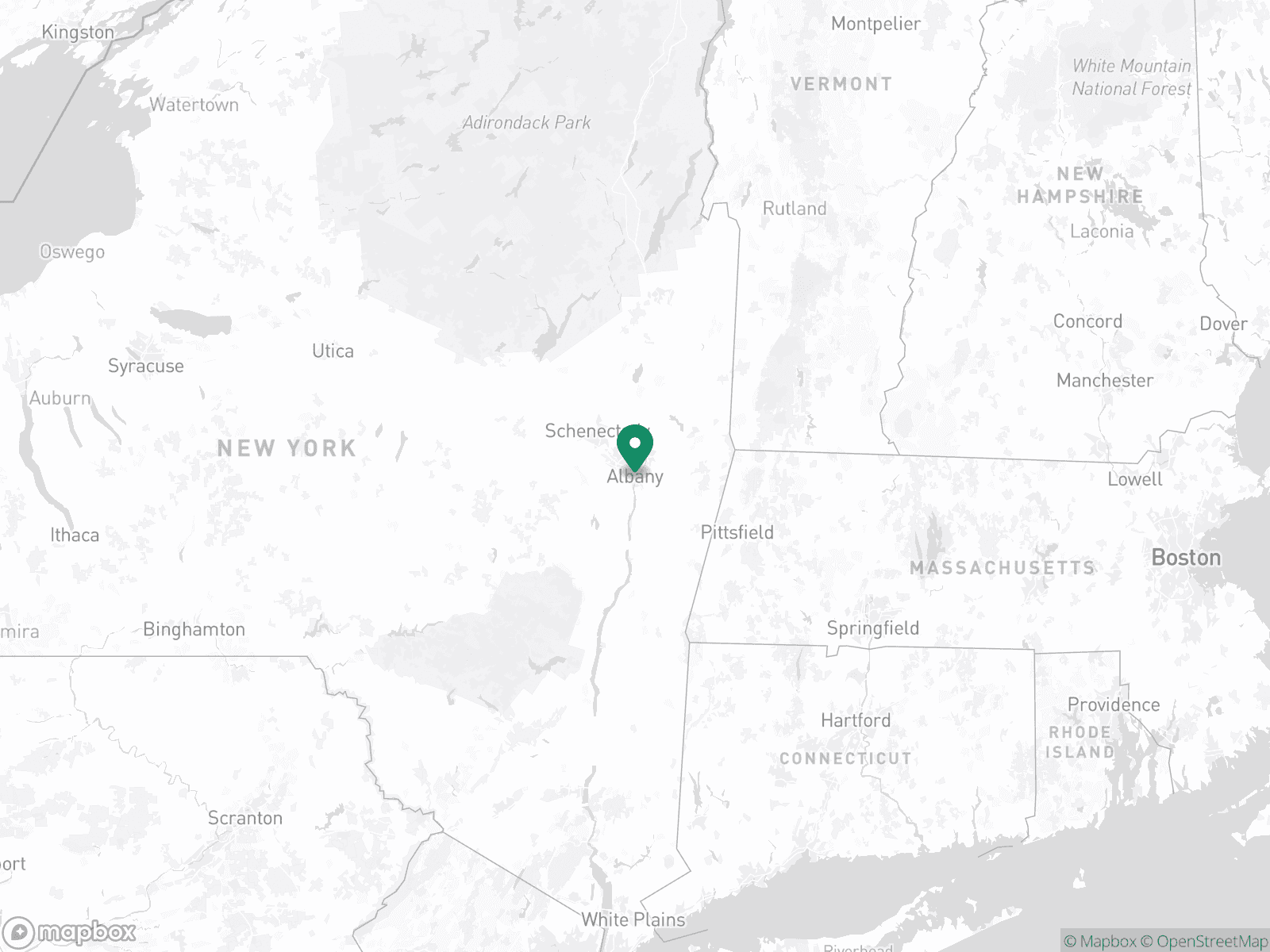 Practice Location Map