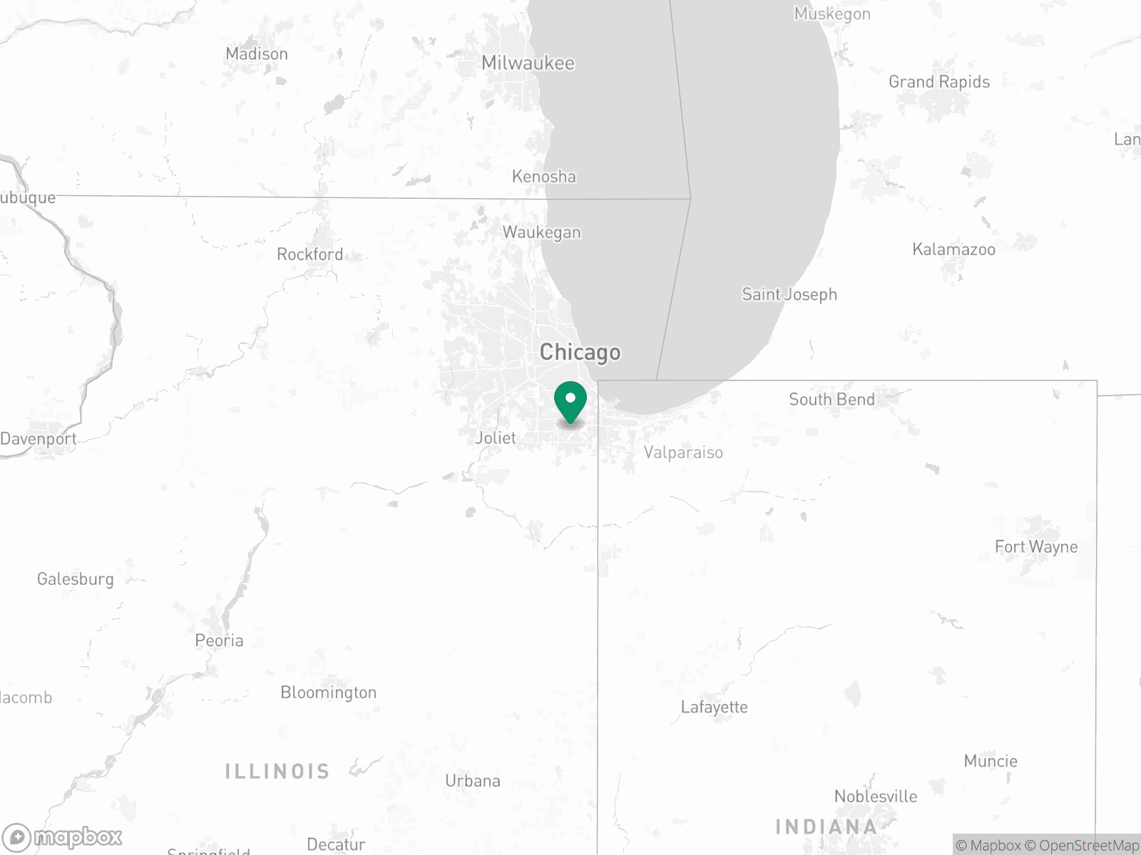 Practice Location Map