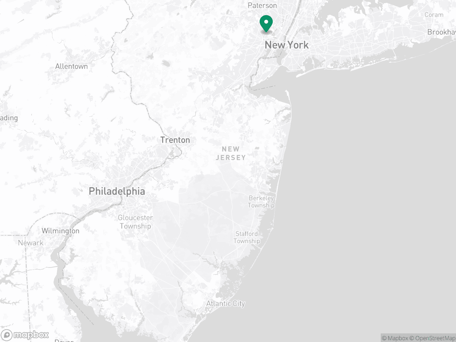 Practice Location Map