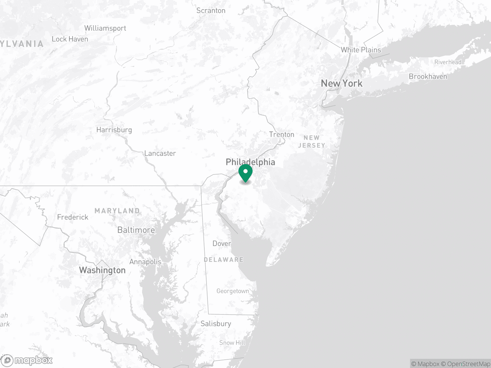 Practice Location Map